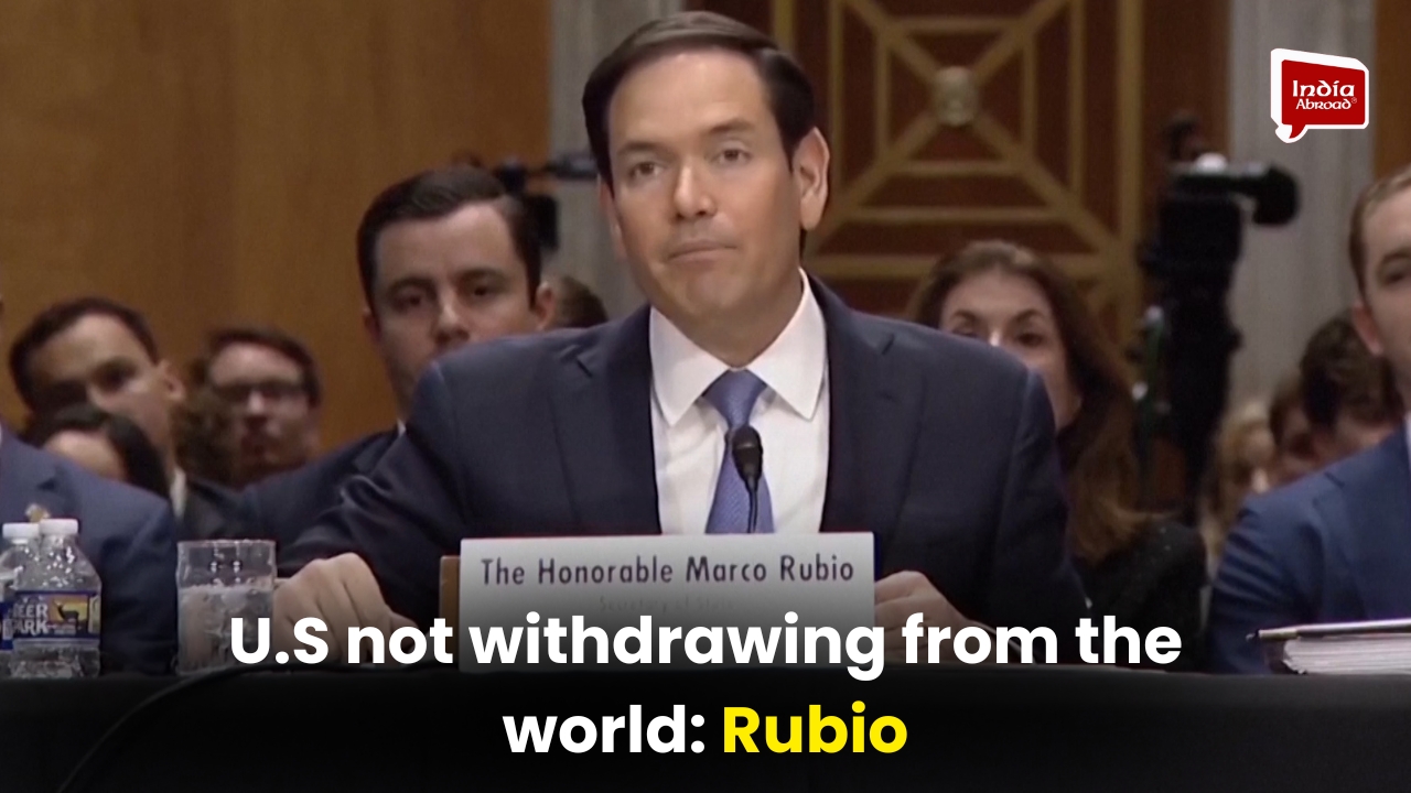 U.S. not withdrawing from the world: Rubio